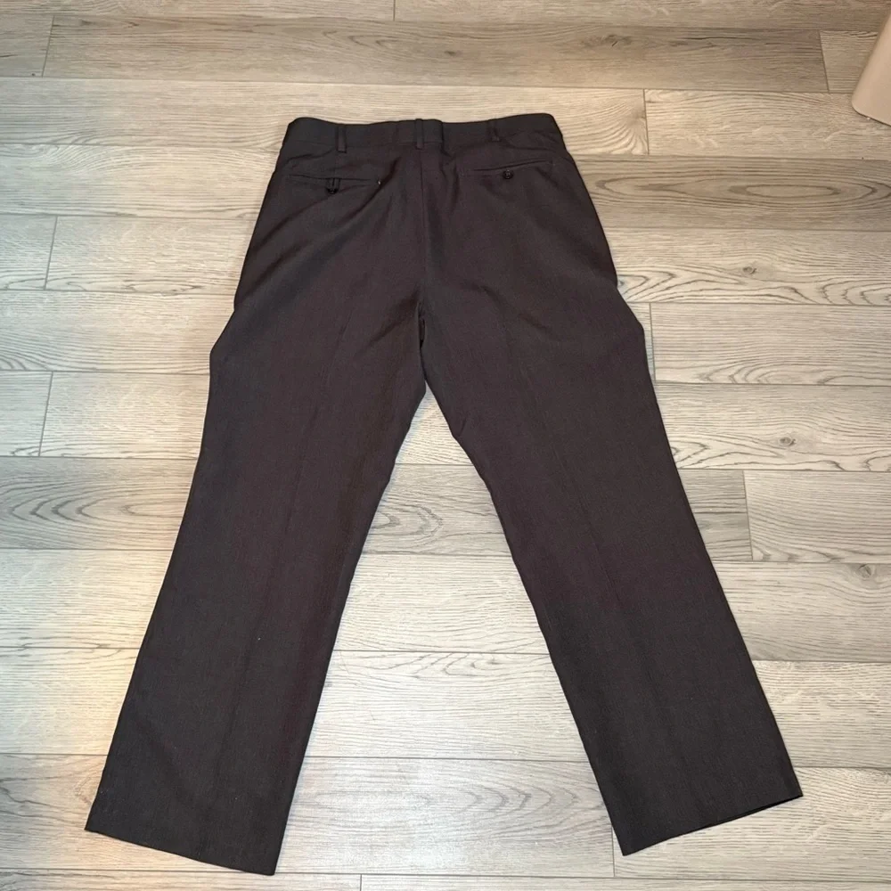 Vintage Haband Bundle of Men's Dress Pants 34x29 & Polo Shirt Medium Lot of 3